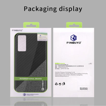 PINWUYO Rong Series  Shockproof PC + TPU+ Chemical Fiber Cloth Protective Cover, For Huawei P40, For Huawei P40 pro / P40pro+, For Galaxy A01, For Galaxy?A21