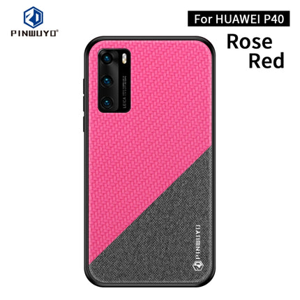 PINWUYO Rong Series  Shockproof PC + TPU+ Chemical Fiber Cloth Protective Cover, For Huawei P40, For Huawei P40 pro / P40pro+, For Galaxy A01, For Galaxy?A21