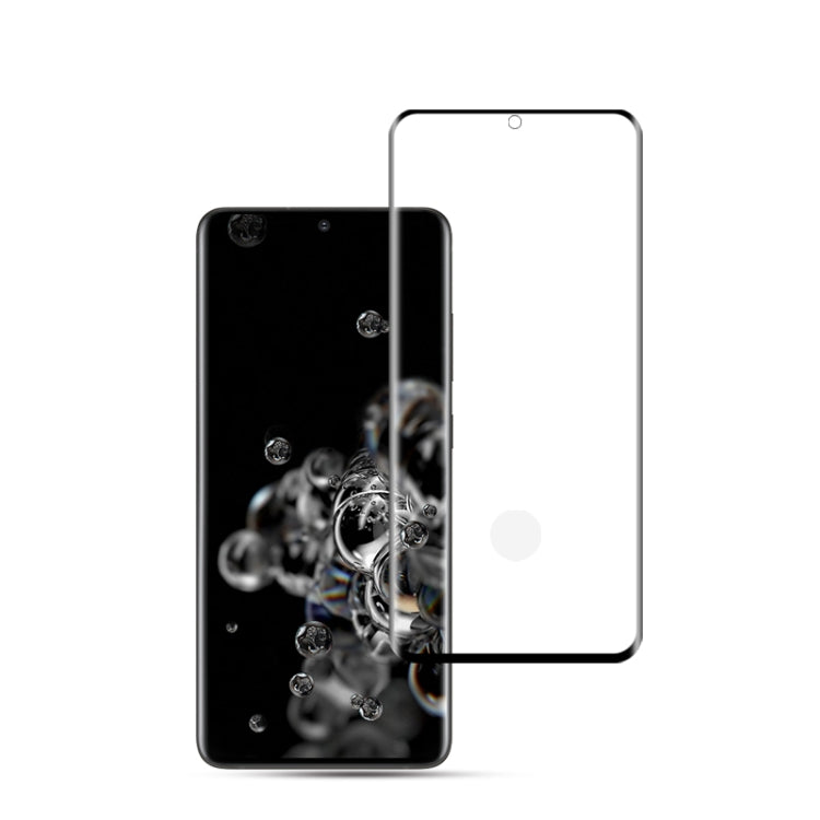 mocolo 0.33mm 9H 3D Curved Full Screen Tempered Glass Film, Fingerprint Unlock Support