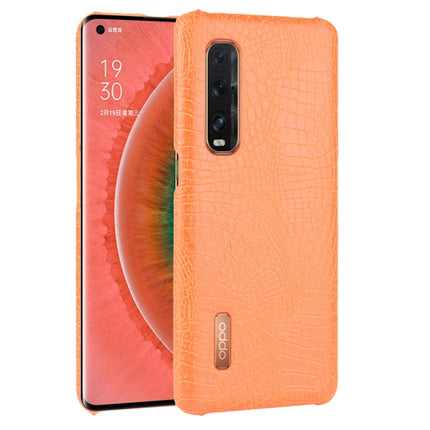 For Oppo Find X2 Pro Shockproof Crocodile Texture PC + PU Case, For OPPO Find X2 Pro