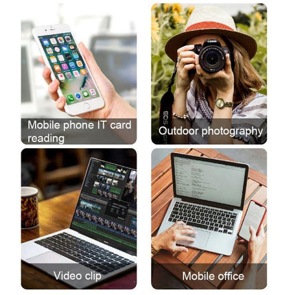 Lenovo D204 USB3.0 Two in One Card Reader, D204