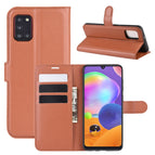 For Galaxy A31 / Brown