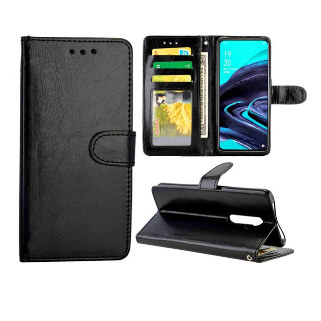 Crazy Horse Texture Leather Horizontal Flip Protective Case with Holder & Card Slots & Wallet & Photo Frame, For OPPO Reno2, For XIAOMI Mi10/Mi10Pro, For Nokia 2.3, For Huawei P40lite/Nova6Se/Nova7i, For Samsung Galaxy M31, For OPPO A91/ F15(2020)
