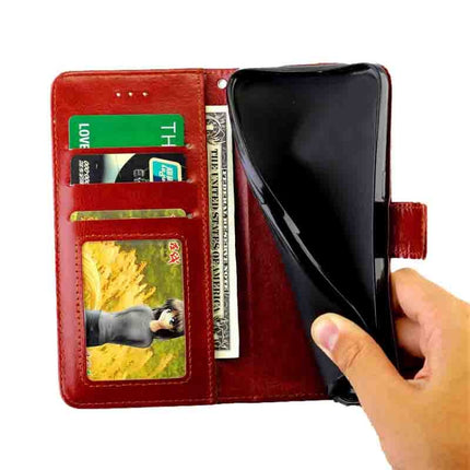 Crazy Horse Texture Leather Horizontal Flip Protective Case with Holder & Card Slots & Wallet & Photo Frame, For OPPO Reno2, For XIAOMI Mi10/Mi10Pro, For Nokia 2.3, For Huawei P40lite/Nova6Se/Nova7i, For Samsung Galaxy M31, For OPPO A91/ F15(2020)
