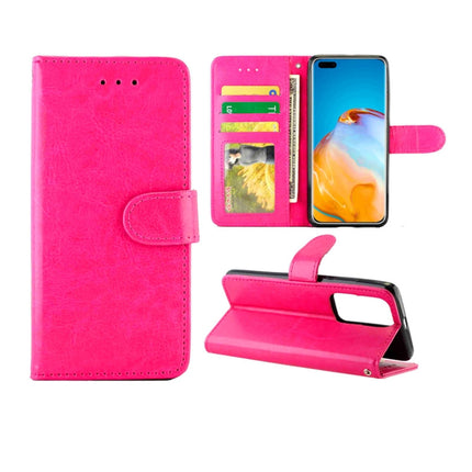 Crazy Horse Texture Leather Horizontal Flip Protective Case with Holder & Card Slots & Wallet & Photo Frame, For Samsung Galaxy A21, For Samsung Galaxy A11, For Huawei P40, For Huawei P40 Pro