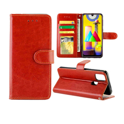 Crazy Horse Texture Leather Horizontal Flip Protective Case with Holder & Card Slots & Wallet & Photo Frame, For OPPO Reno2, For XIAOMI Mi10/Mi10Pro, For Nokia 2.3, For Huawei P40lite/Nova6Se/Nova7i, For Samsung Galaxy M31, For OPPO A91/ F15(2020)