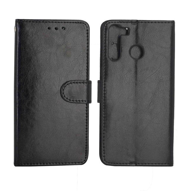 Crazy Horse Texture Leather Horizontal Flip Protective Case with Holder & Card Slots & Wallet & Photo Frame, For Samsung Galaxy A21, For Samsung Galaxy A11, For Huawei P40, For Huawei P40 Pro
