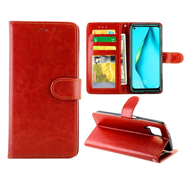 Crazy Horse Texture Leather Horizontal Flip Protective Case with Holder & Card Slots & Wallet & Photo Frame, For OPPO Reno2, For XIAOMI Mi10/Mi10Pro, For Nokia 2.3, For Huawei P40lite/Nova6Se/Nova7i, For Samsung Galaxy M31, For OPPO A91/ F15(2020)