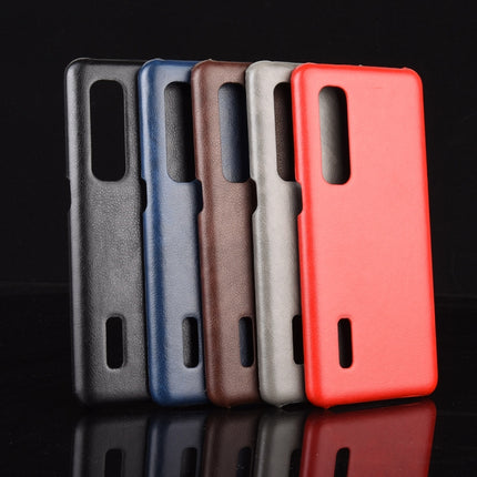 For Oppo Find X2 Pro Shockproof Litchi Texture PC + PU Case, For OPPO Find X2 Pro