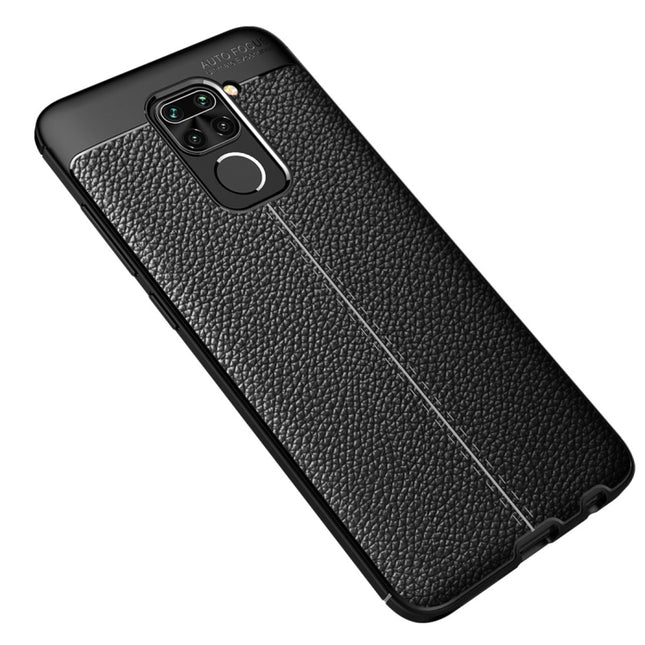 For Xiaomi Redmi Note9 Litchi Texture TPU Shockproof Case, For Redmi Note 9