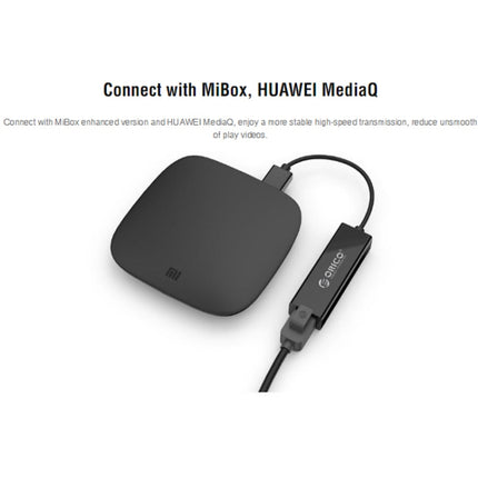 Adaptador de red Ethernet rápido USB 2.0 ORICO UTJ-U2