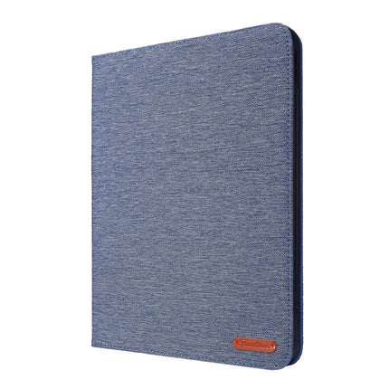 Horizontal Flip TPU + Fabric PU Leather Protective Case with Name Card Clip, For iPad Pro 11(2020)