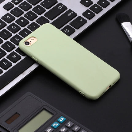 For iPhone SE (2020) Solid Color Aatte TPU Phone Case, Green, Red, Light Blue, Magenta, Yellow, Orange, Skay Blue, Gray, Khaki, Pink