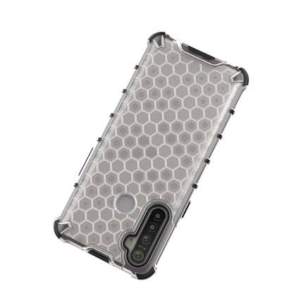 For OPPO Realme C3  Shockproof Honeycomb PC + TPU Case