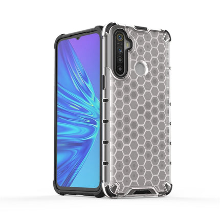 For OPPO Realme 5i  Shockproof Honeycomb PC + TPU Case