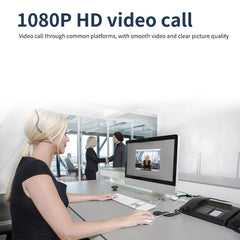 Full HD 1080P Webcam Built-in Microphone Smart Web Camera USB Streaming Live Camera With Noise Cancellation