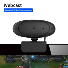 Full HD 1080P Webcam Built-in Microphone Smart Web Camera USB Streaming Live Camera With Noise Cancellation