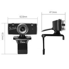 B01 HD Webcam Built-in Microphone Smart Web Camera USB Streaming Live Camera With Noise Cancellation