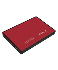 ORICO 2588US3-V1 2.5 inch USB3.0 Hard Drive Enclosure, Silver, Red, Blue, Black