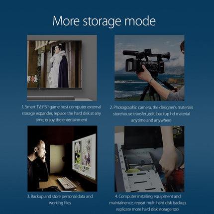 ORICO 2588US3-V1 2.5 inch USB3.0 Hard Drive Enclosure, Black