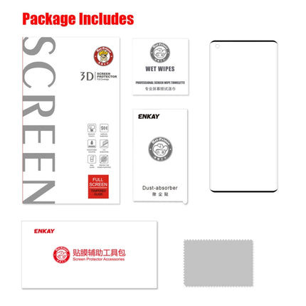 ENKAY Hat-Prince 0.26mm 9H 3D Explosion-proof Full Screen Curved Heat Bending Tempered Glass Film