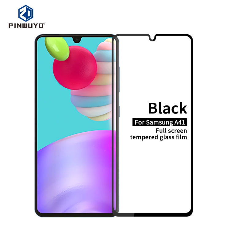 PINWUYO 9H 2.5D Full Screen Tempered Glass Film
