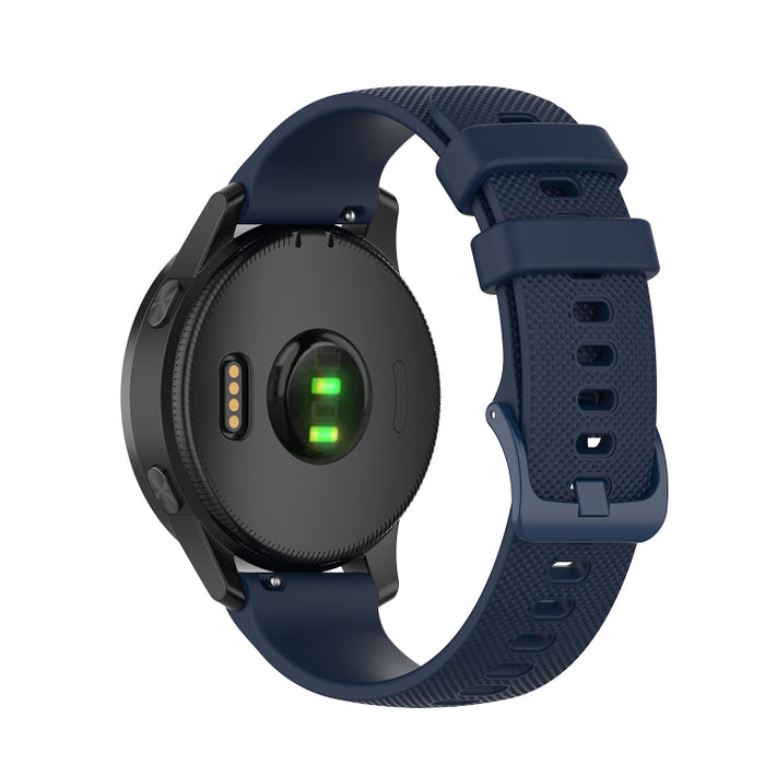 20mm Silicone Strap For Huami Amazfit GTS / Samsung Galaxy Watch Active 2 / Gear Sport