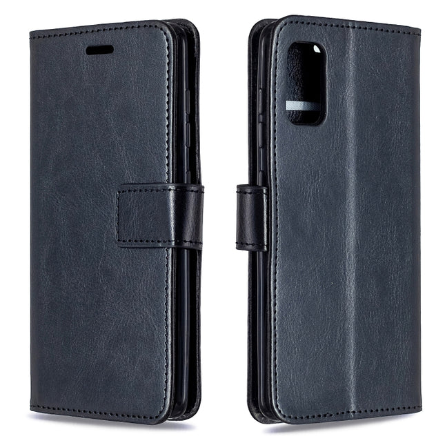 For Galaxy A41 Crazy Horse Texture Horizontal Flip Leather Case with Holder & Card Slots & Wallet & Photo Frame, For Galaxy A41