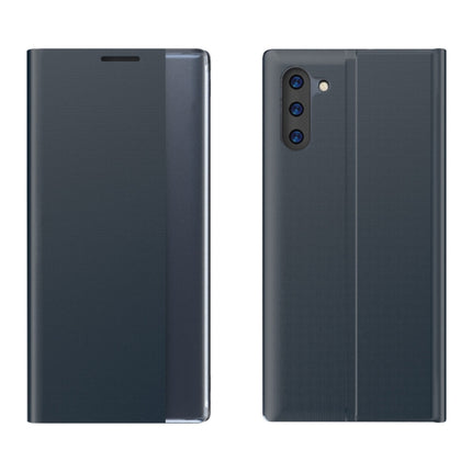 Plain Texture Cloth Attraction Flip Holder Leather Phone Case, For Galaxy Note 10, For Galaxy Note 10 Plus