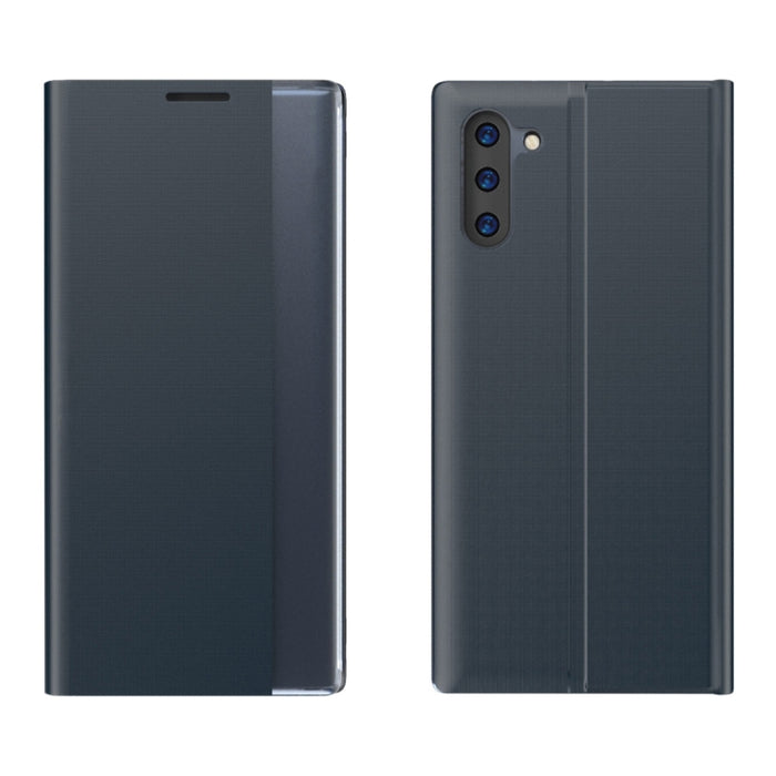 Plain Texture Cloth Attraction Flip Holder Leather Phone Case, For Galaxy Note 10, For Galaxy Note 10 Plus