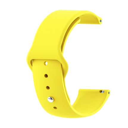 22mm For Huawei Watch GT2e GT2 46mm Monochrome Silicone Reverse Buckle Strap