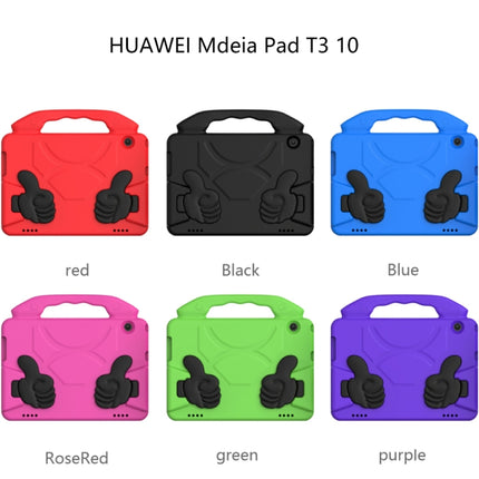 EVA Children Falling Proof Flat Protective Shell With Thumb Bracket, For Huawei MediaPad T3 10.1 inch, For Huawei MediaPad T5 10.1 inch, For Huawei MediaPad M6 10.8 inch, For Huawei MediaPad M5 10.8 inch
