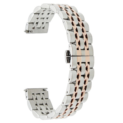 22mm For Huawei Watch GT2e GT2 46mm Seven Stainless Steel Straps