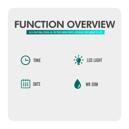 SKMEI 1541 Fashion Led Watch Square Couple Model Waterproof Electronic Watch Silicone Watch