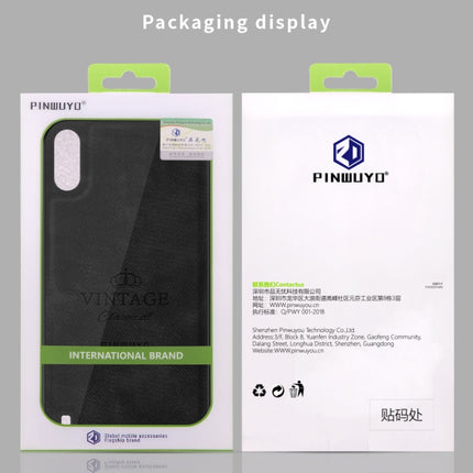 PINWUYO Zun Series PC + TPU + Skin Waterproof And Anti-fall All-inclusive Protective Shell, For Galaxy A01, For Galaxy A21, For Galaxy A41, For Galaxy A81