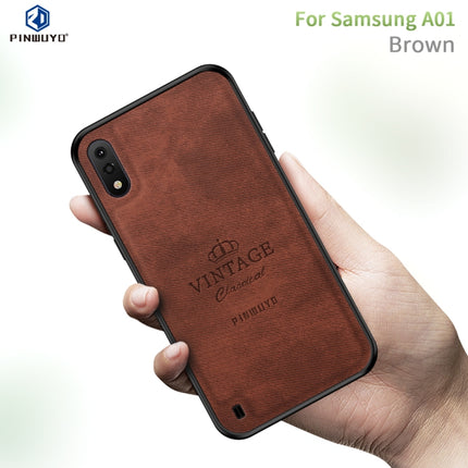 PINWUYO Zun Series PC + TPU + Skin Waterproof And Anti-fall All-inclusive Protective Shell, For Galaxy A01, For Galaxy A21, For Galaxy A41, For Galaxy A81
