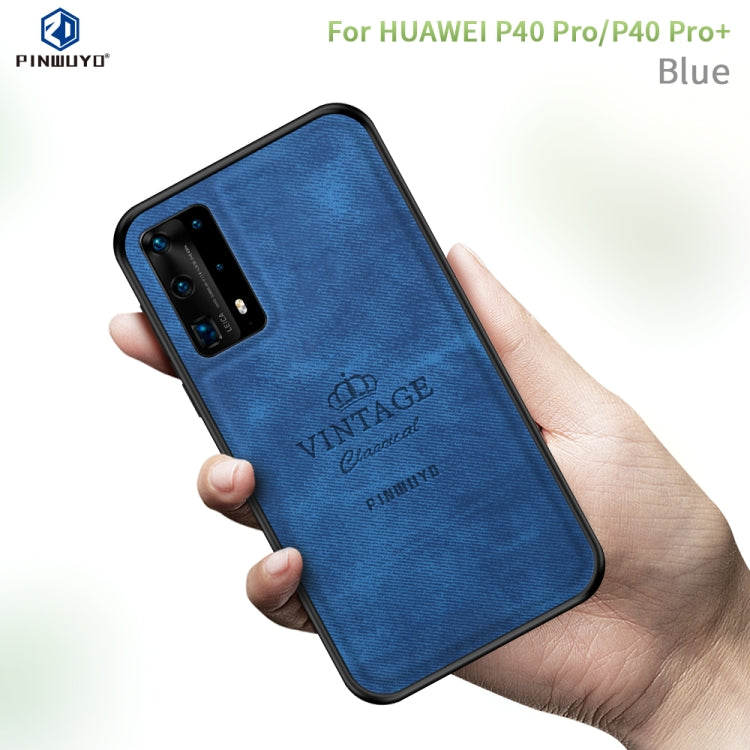 PINWUYO Zun Series PC + TPU + Skin Waterproof And Anti-fall All-inclusive Protective Shell, For Huawei P40, For Huawei P40 pro / P40pro+, For Huawei Y7P/P40Lite E/Honor9C, For OPPO Realme 6 Pro