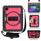 For iPad Pro 11 (2020) / Black+Hot Pink