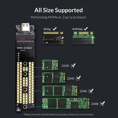 ORICO M2PJ NVME M.2 SSD Enclosure