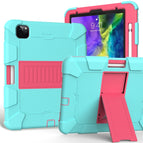 For iPad Pro 11 (2020) / Aqua+Hot Pink