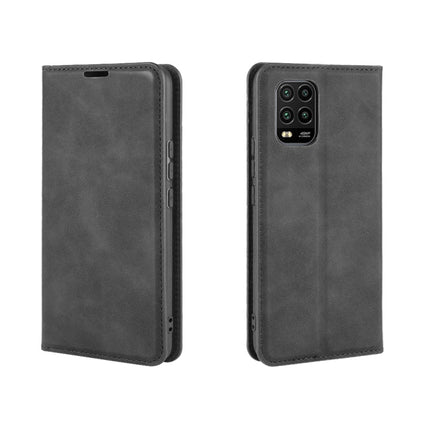 For Xiaomi Mi Note 10 Lite 5g Retro-skin Business Magnetic Suction Leather Case with Holder & Card Slots & Wallet, For Xiaomi Mi 10 Lite 5G