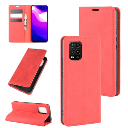 For Xiaomi Mi Note 10 Lite 5g Retro-skin Business Magnetic Suction Leather Case with Holder & Card Slots & Wallet, For Xiaomi Mi 10 Lite 5G