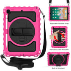 For iPad 9.7 (2018) / Hot Pink
