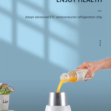 USB Refrigerator Beverage Fast Cooler Cup Electric Beer Bottle Can Water Soda Drinks Cooling Mug Ice Car Home Refrigeration Cup