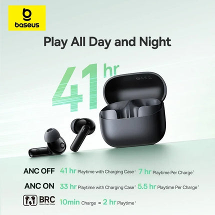 Baseus Bass EP10 NC Noise Cancelling ANC True Wireless Earbuds
