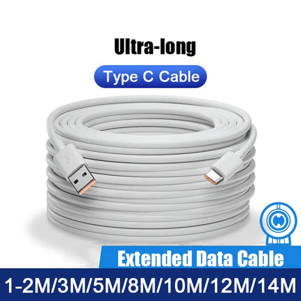 Ultra Long USB To Type C  Cable