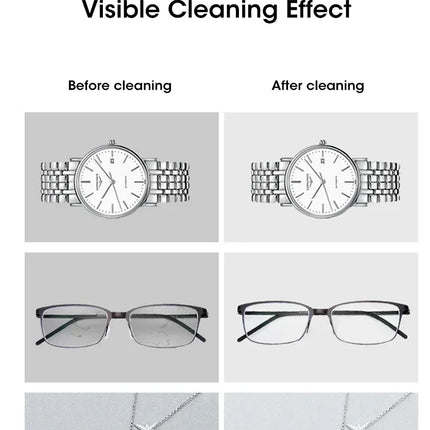 Ultrasound Washing Machine 50W Ultrasonic Glasses Jewelry Cleaner High frequency Glasses Ultrasound Washing Bath 500ML