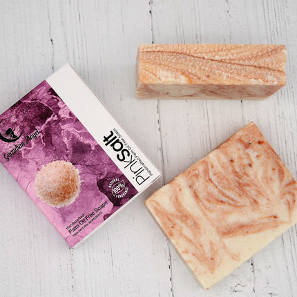 Pink Salt - Gentle Exfoliating Soap Bar - Himalayan Salt & Pink Clay