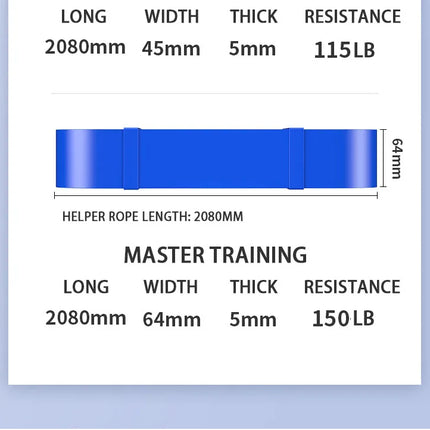 Resistance Band Set Pull Up Assistance Bands Stretch Band Resistance Heavy Workout Exercise for Physical Therapy Home Workouts