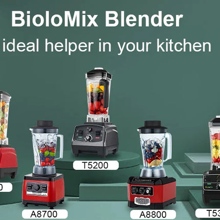 【7 Years Warranty】BPA Free Heavy Duty Commercial Grade Blender Professional Mixer Juicer Ice Smoothies Peak 2200W